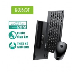 Bộ Bàn Phím & Chuột Không Dây ROBOT KM3000