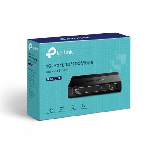 Switch TP-Link TL-SF1016D (16Port 10/100Mbps - Vỏ nhựa)